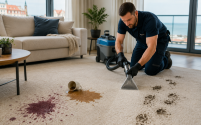 Usuwanie plam z dywanu Trójmiasto – wino i kawa